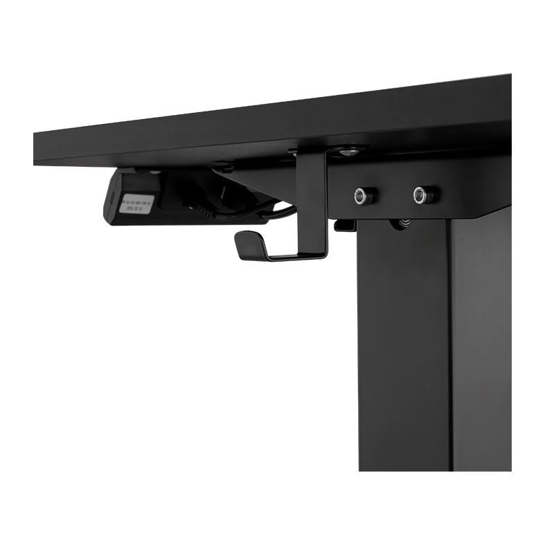 Mesa Paris Starlift S, Com Regulagem de Altura, 1 Motor, 120cm, Preto, PG-STS120-BK